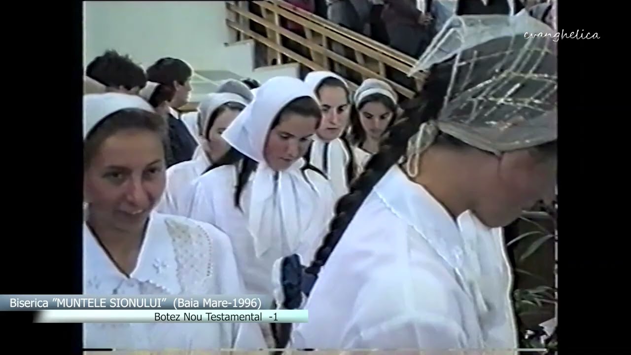 (ARHIVĂ 1996) - Botez Nou Testamental (1)  -  Biserica ”MUNTELE SIONULUI”  Baia Mare