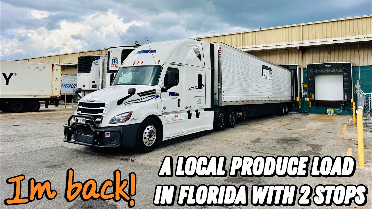 A Local Produce Load In Florida With 2 Stops 
