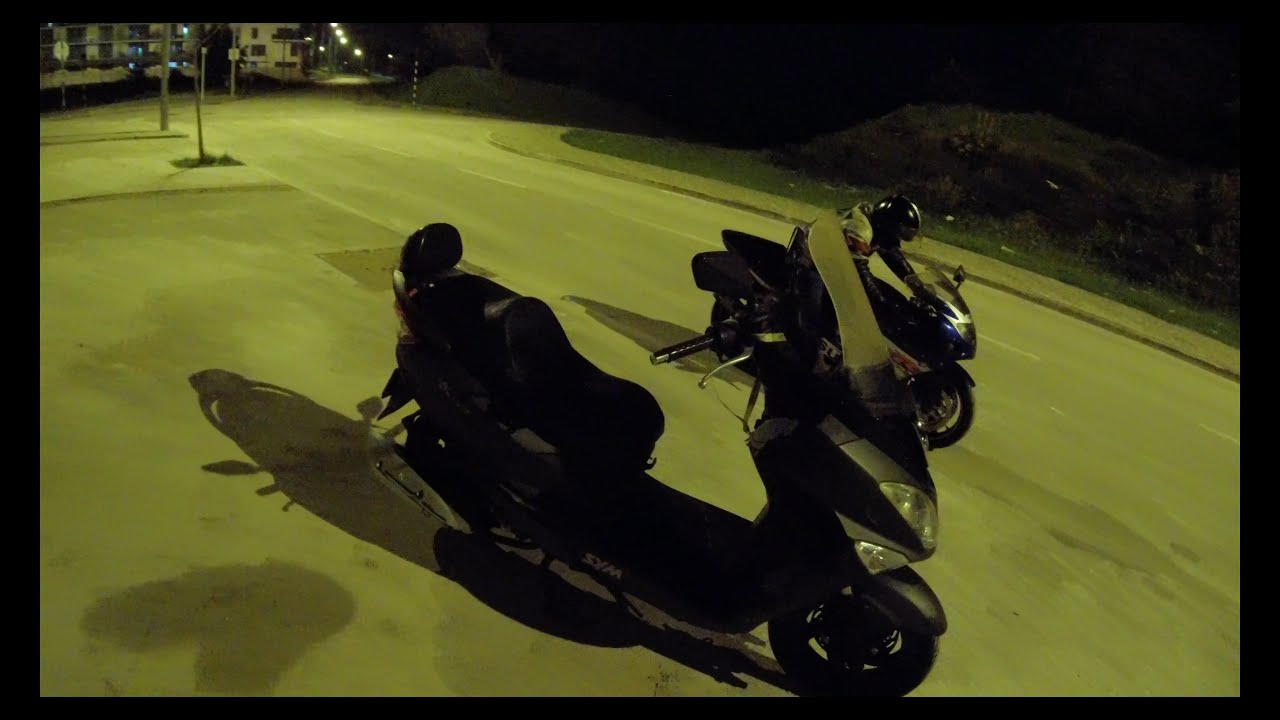 Pequena Volta na Sym Joyride 125 Evo