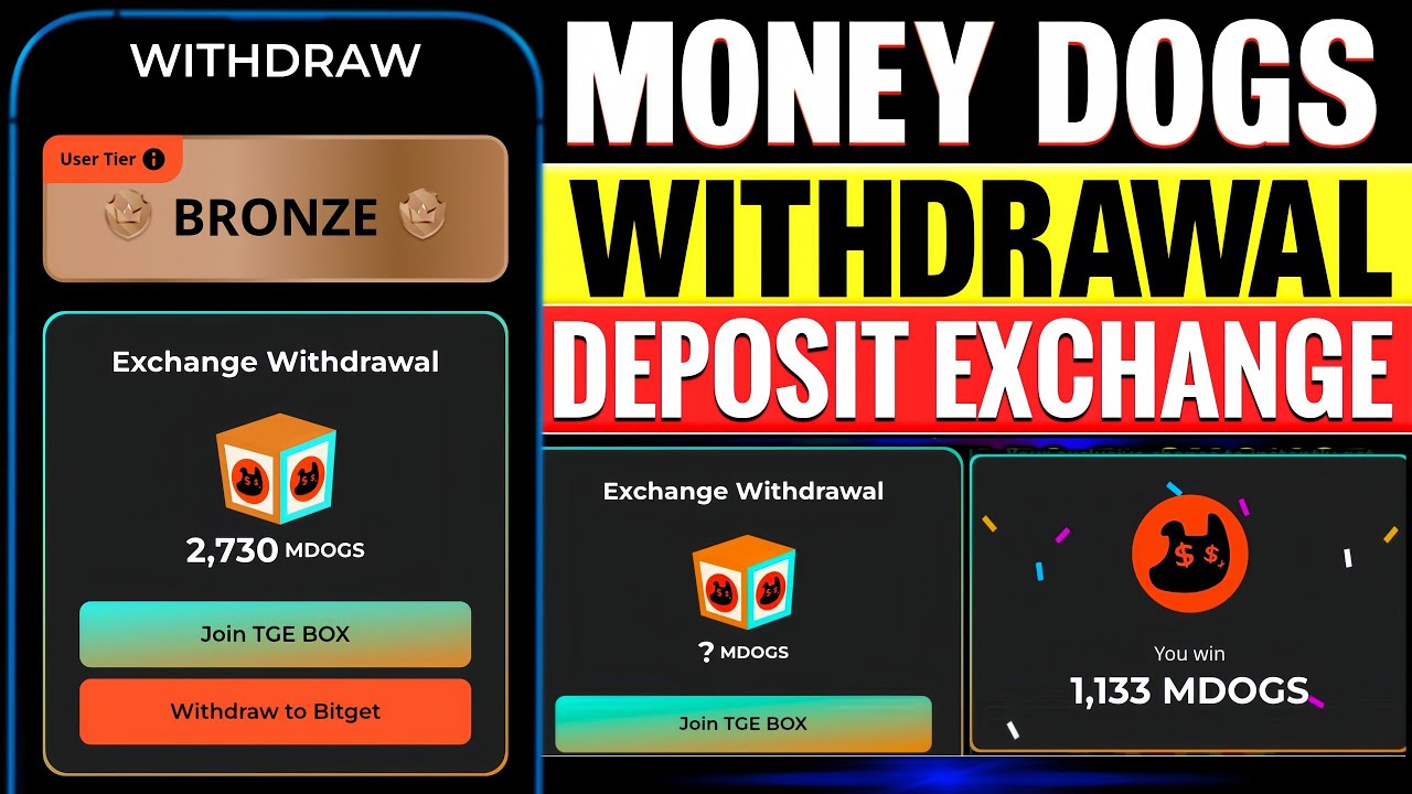 Money Dogs Airdrop Withdrawal | How To Withdraw Money Dogs Airdrop | MDOGS Claim