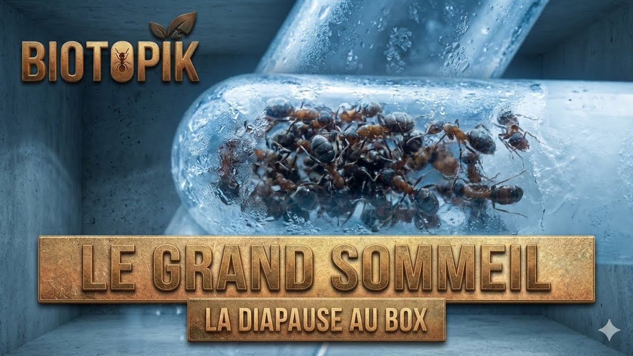 La diapause chez mes fourmis, comment ça se passe (bof!)