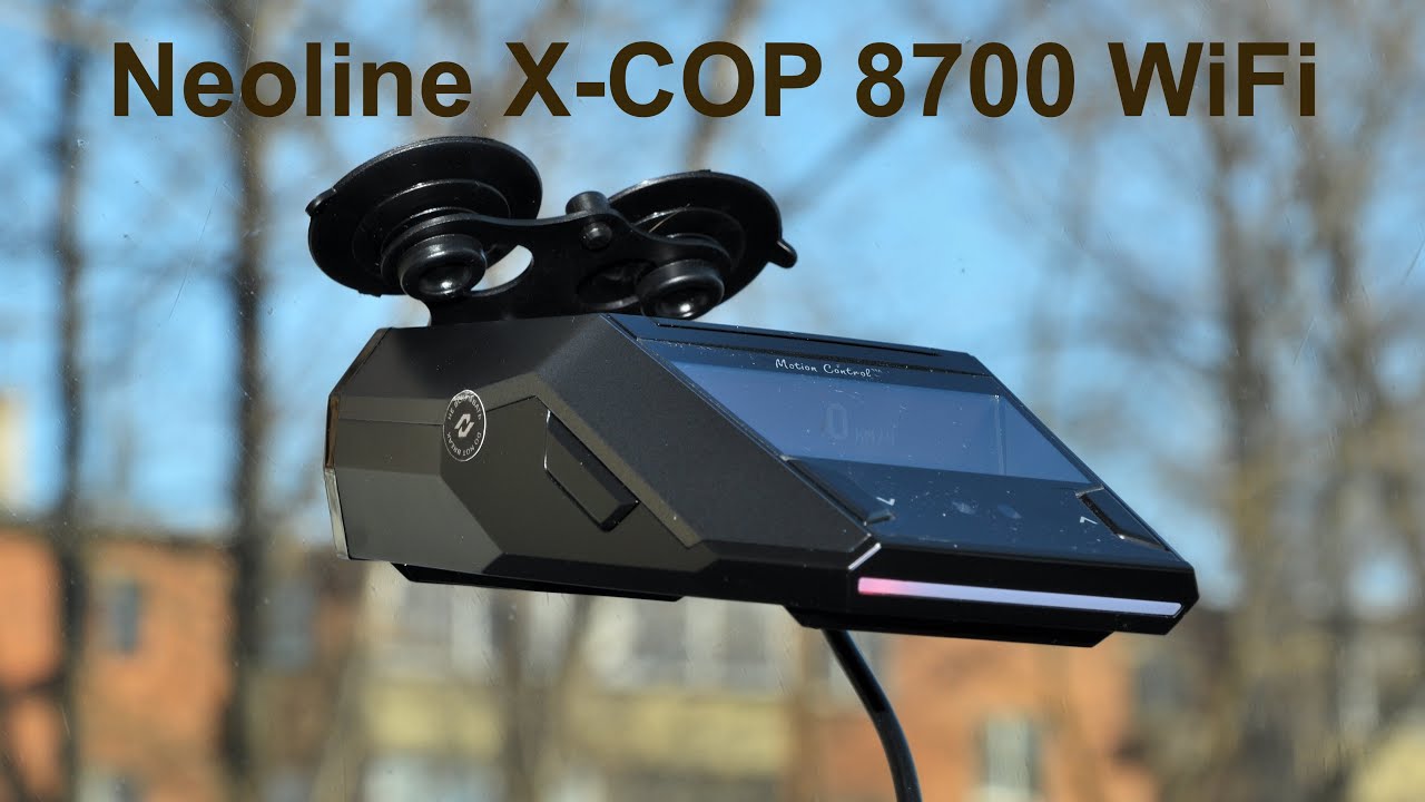 Новый Neoline X-COP 8700 WiFi. Меню настроек прибора. Фото внутренностей.