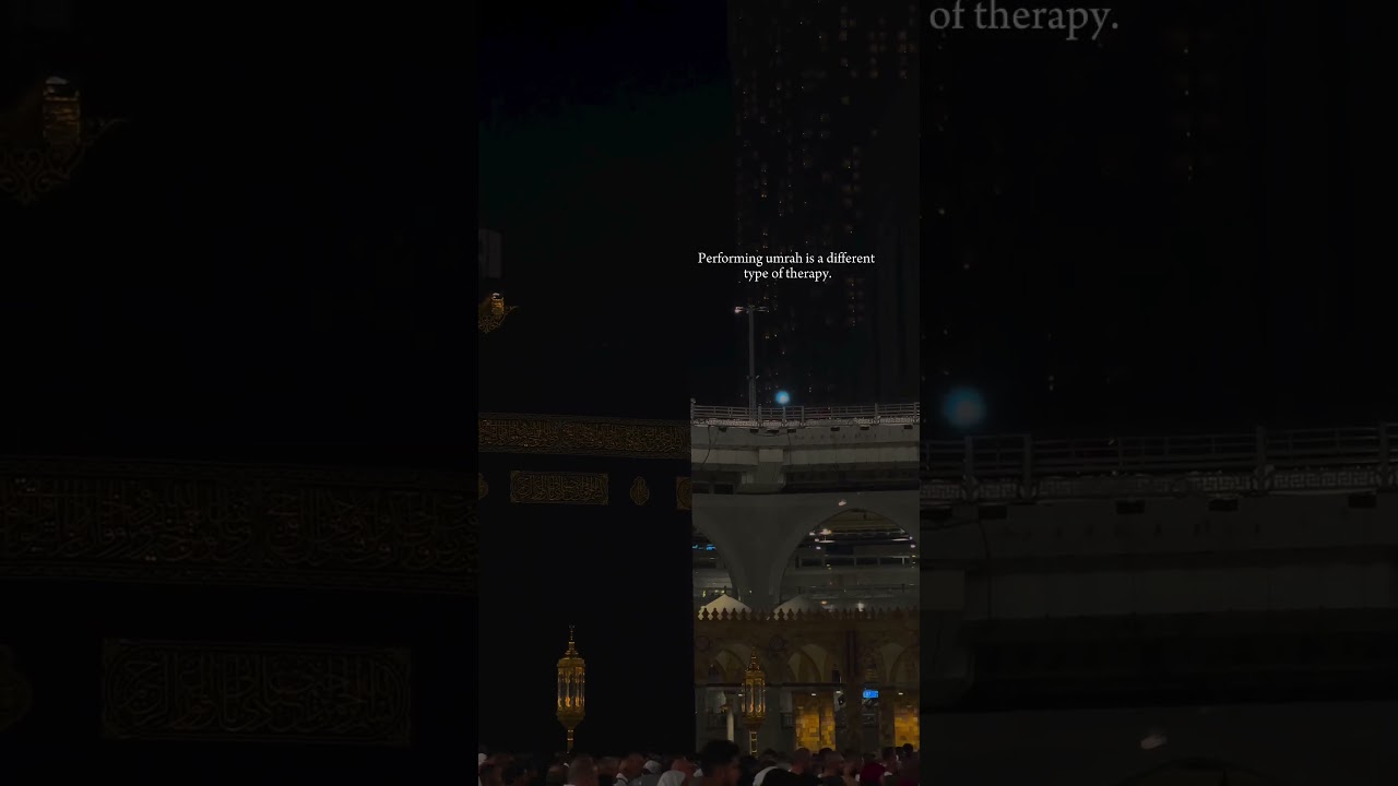 Performing Umrah is a different type of therapy  #islam #muslim #umrah #makkah #madinasharif