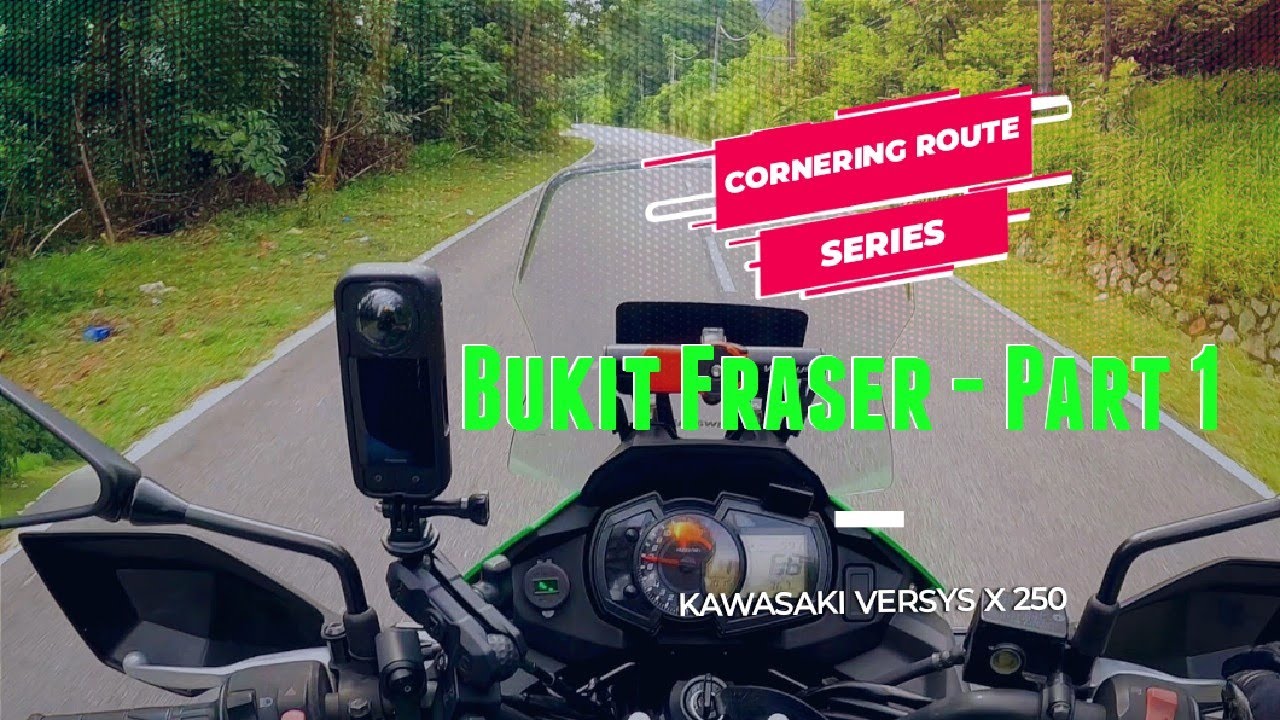 Fraser Hill Cornering Route From Batang Kali (Part 1) | Versys X 250 Pure Sound