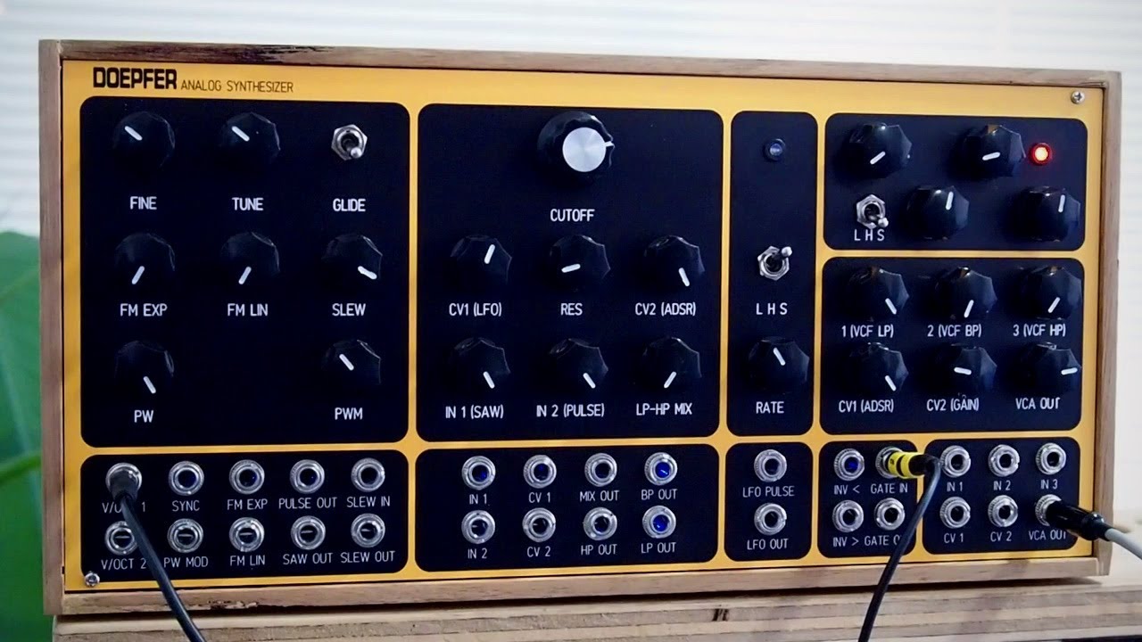 Doepfer DIY Synth Demo