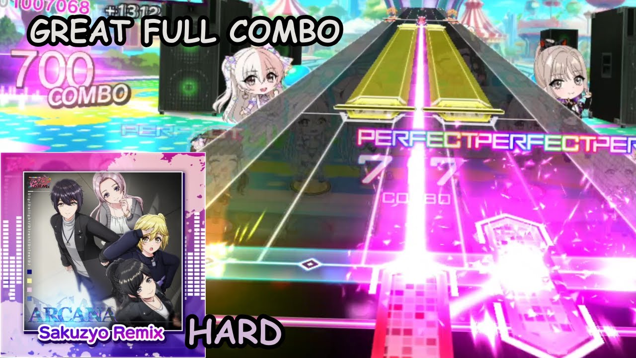 [HARD] ARCANA(Sakuzyo Remix) - RONDO ~ Great Full Combo ~ D4DJ Groovy Mix