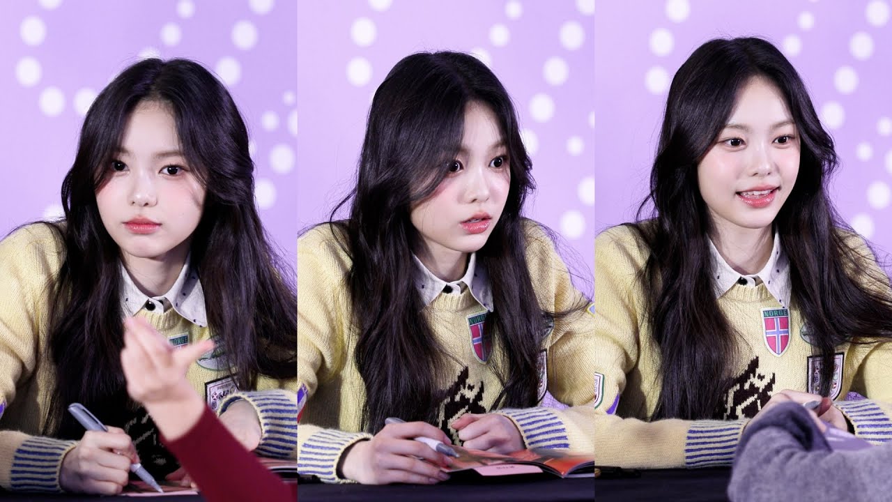 Hearts2Hearts (IAN's Fansign) 사인중인 하츠투하츠 '이안' 직캠 | ‘The Chase’ Fan Sign Event • 250315