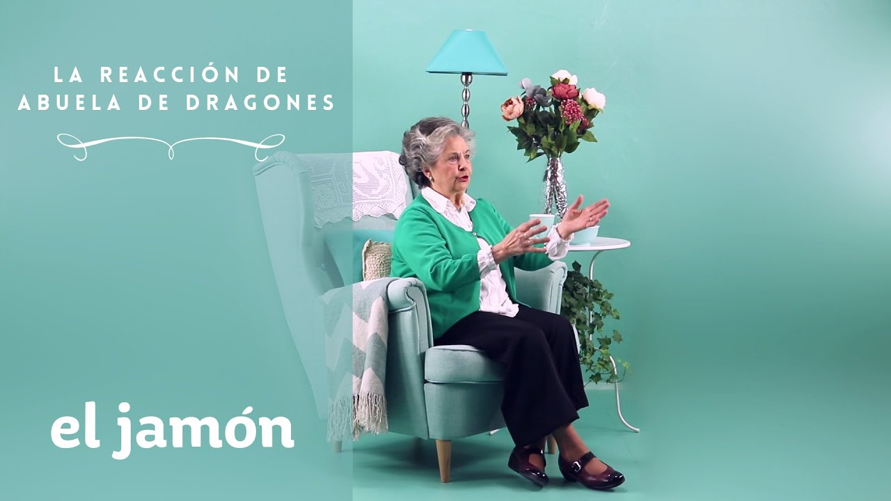 🤶 ¡Reacción ABUELA DE DRAGONES al descubrir el SUPERMERCADO ONLINE! 😂 | Supermercado Online El Jamón