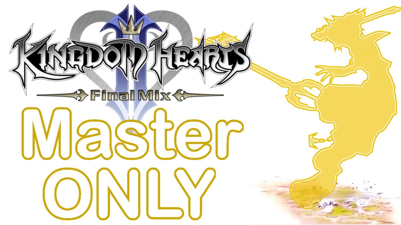 I Beat Kingdom Hearts 2 While ONLY in Master Form