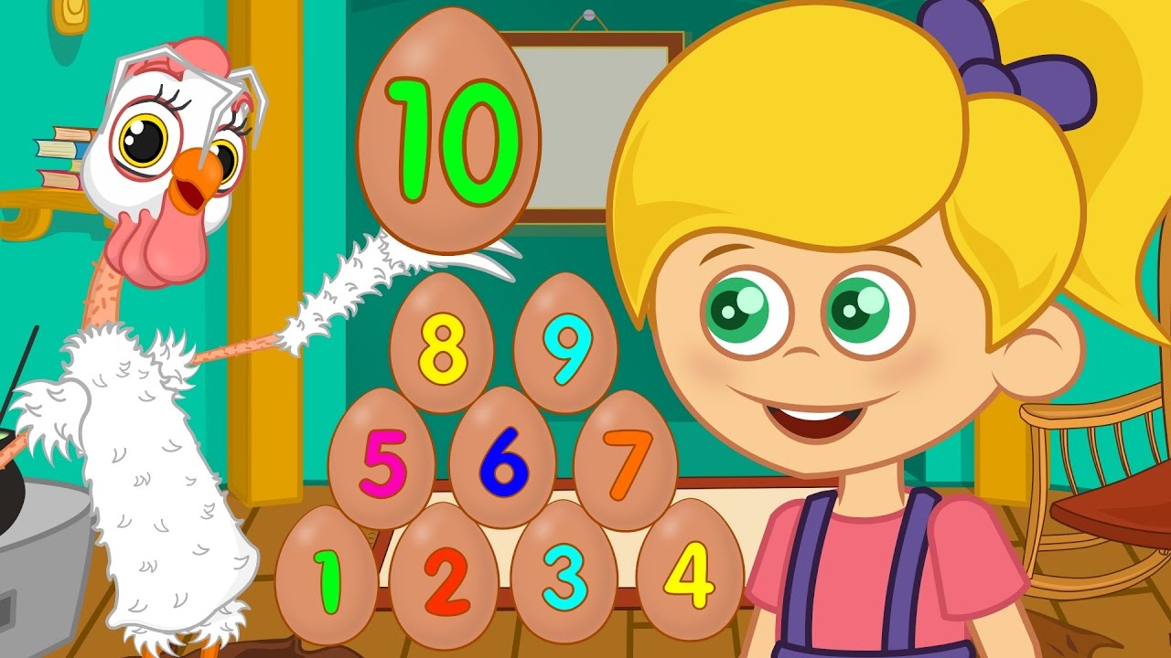 La Gallina Turuleca cancion infantil - Los Amiguitos para niños