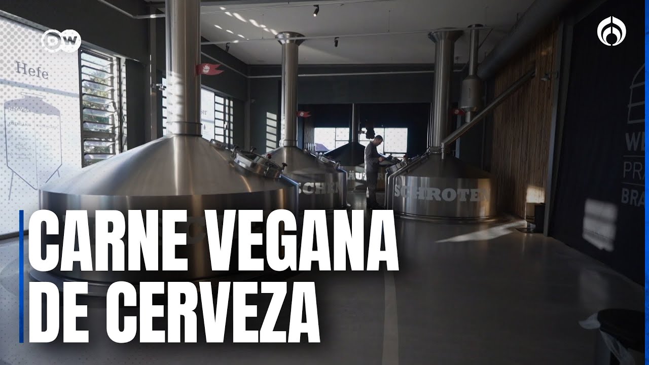 Residuos de cerveza se transforman en carne vegana