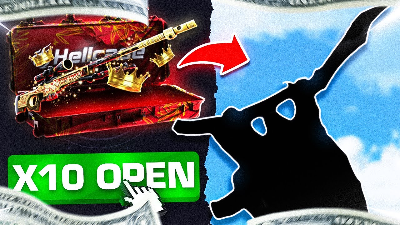 WE OPENED 10 PRINCE CAses AND MADE BANKS ON HELLCASE!!!