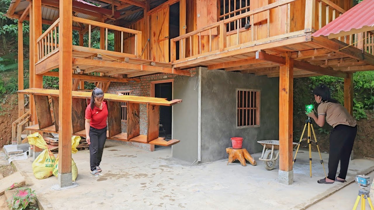 Timelapse: Review the process of building and decor a super beautiful bedroom - Build it yourself