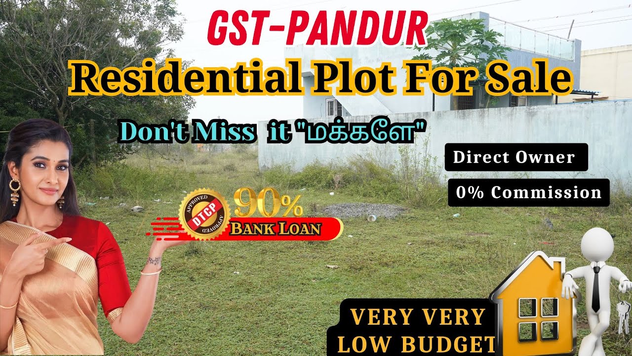 GST-Pandur Residential Land For Sale in Chennai | Low Price | 