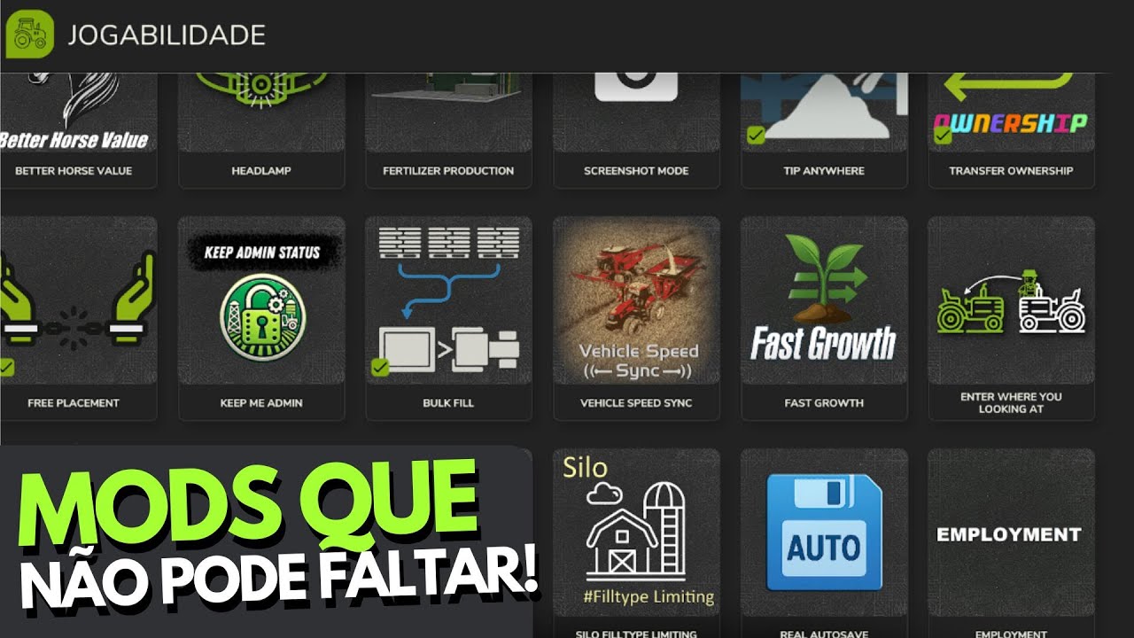 O Pack de Mods de JOGABILIDADE que Transforma o FS25 | Dicas de Quem Joga Como Profissional #09