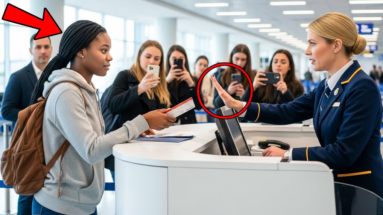 Gate Agent Blocked Black Girl from First Class — Not Knowing Her Family Owns the Entire Fleet