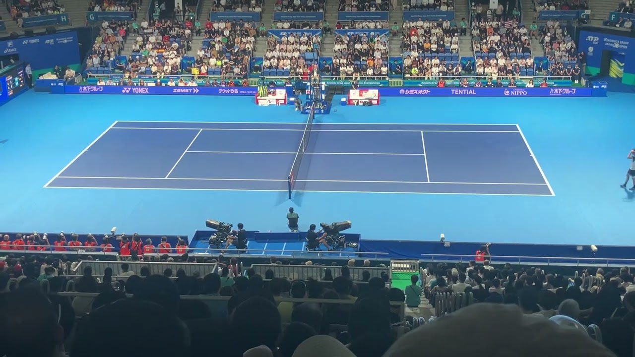 Alcaraz-Fritz tokyo 2025 final ⑥ Serving for the Championship