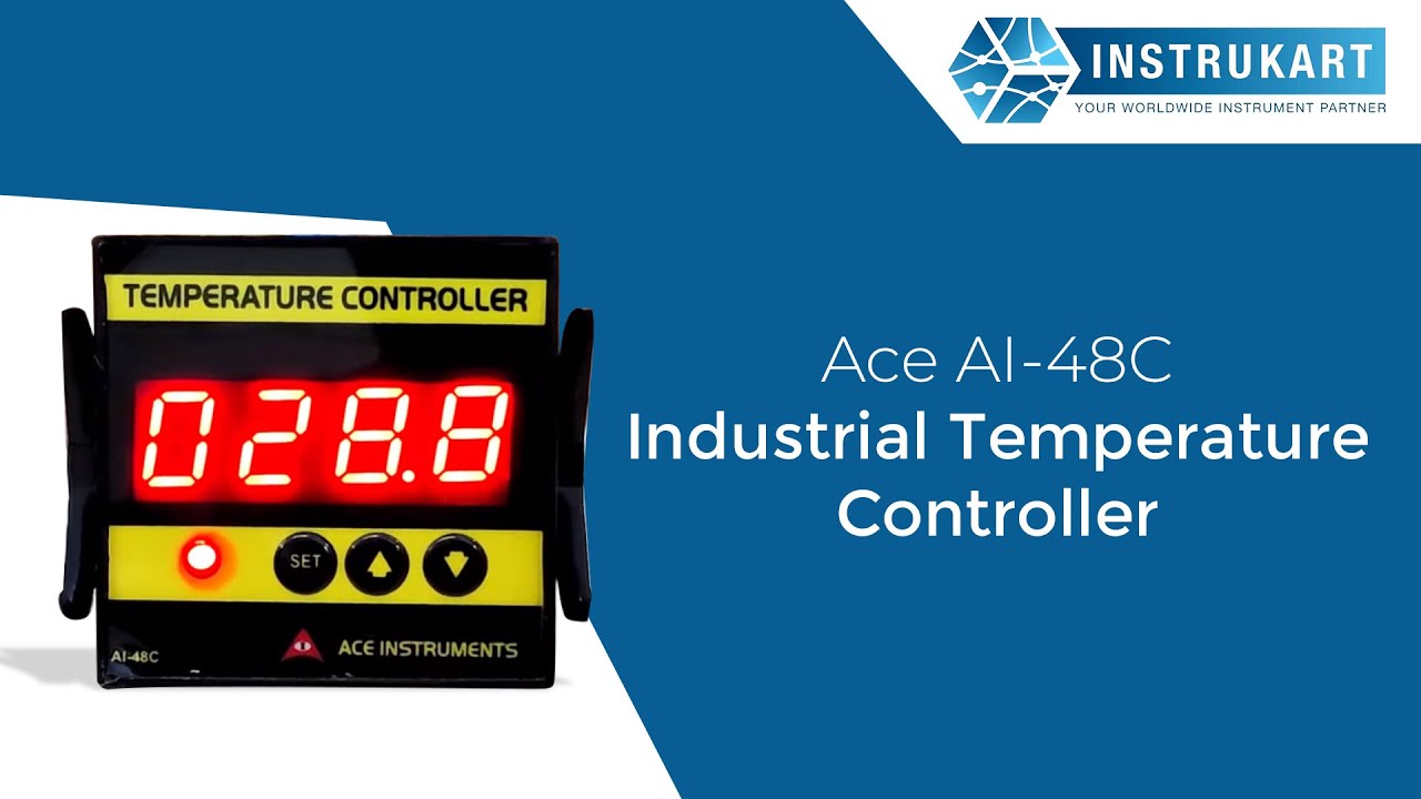 AI-48C Temperature Controller | Industrial Temperature Controller | Instrukart