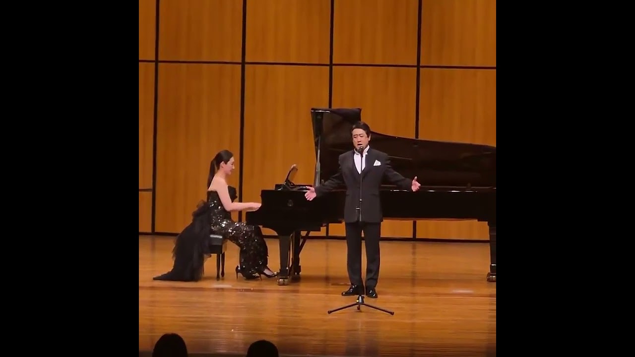 피아니스트 김현정, 테너 김동원 Una Furtiva Lagrima 남 몰래 흐르는 눈물, 피아니스트 김현정과 3테너 공연中