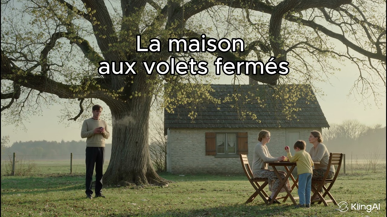 la maison aux volets fermés
