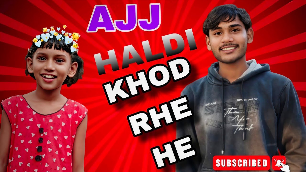 Ajj Me Aur Meri Chotti Behen Haldi Khod Rhe He 🥰😀// Asli Haldi 😱// Meri Behen Dar Gyi 😨😱//