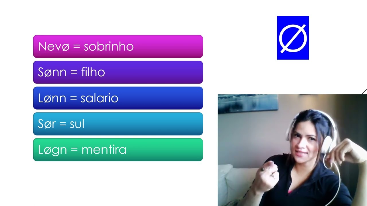 Pronuncia em Noruegues