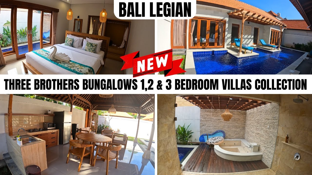 Bali legian Holiday Villa Accommodation Three Brothers Bungalows Villa Collection