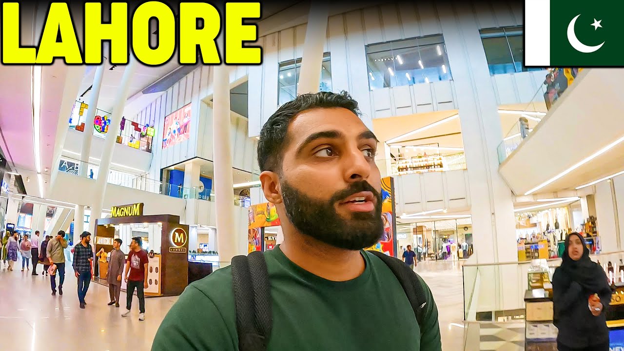 I Didn't Think LAHORE Pakistan Had Shopping Malls Like This!!
