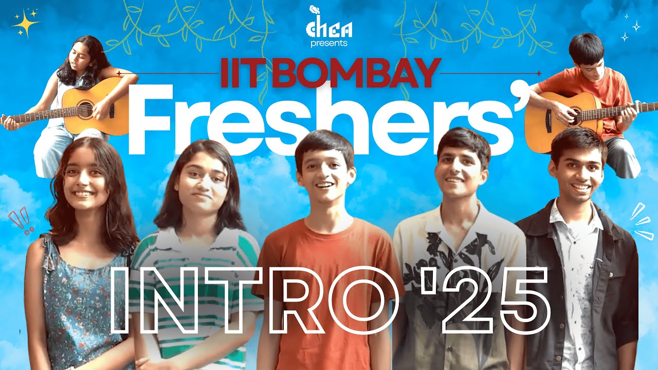 IIT Bombay Chemical Freshers' Intro Video 2k25❤️| Batch of 2029 | ChEA