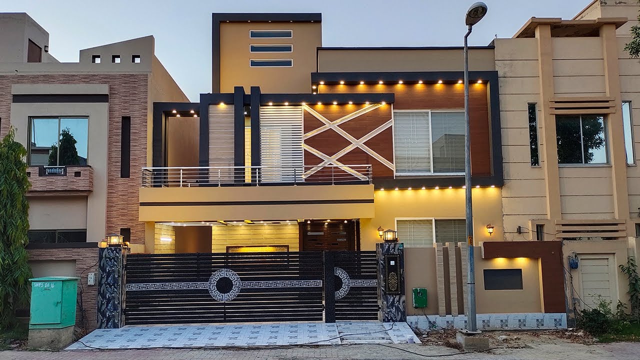 10 Marla Luxurious House Design In Bahria Town Lahore In Urdu/Hindi @AlAliGroup