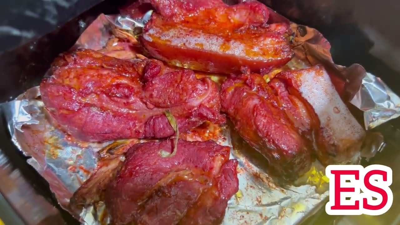 សាច់ជ្រូកសាសុីវ BBQ Pork By ES