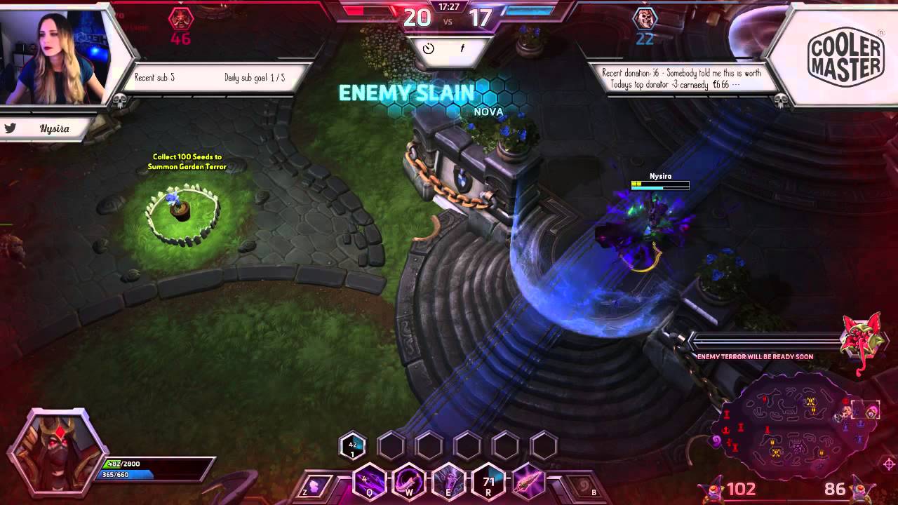 [Heroes of the Storm] Training for BlizzGC2015 - (Twitch Highlight)