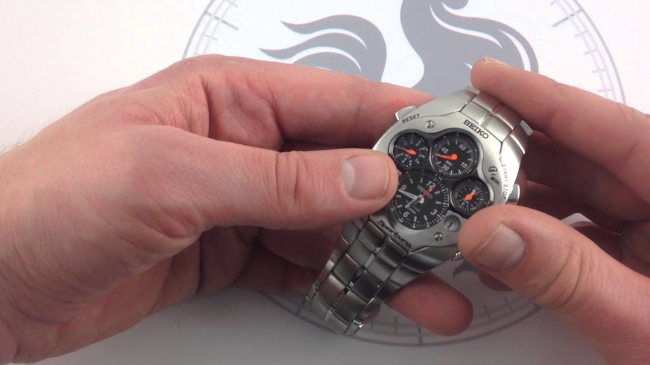 Seiko Sportura Chronograph SLQ015 Luxury Watch Review