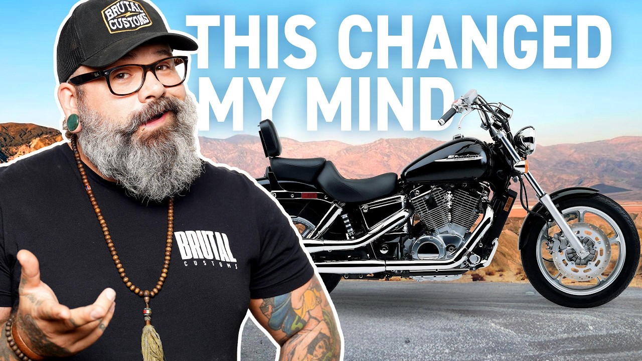 Мне ужасно не нравилась Honda Shadow 1100 (эта модель изменила мое мнение).