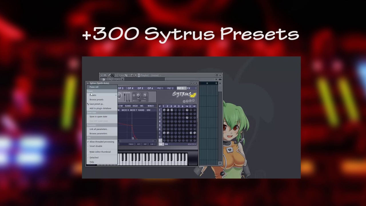 +300 Free Sytrus Presets for FL Studio | EDM / TRAP