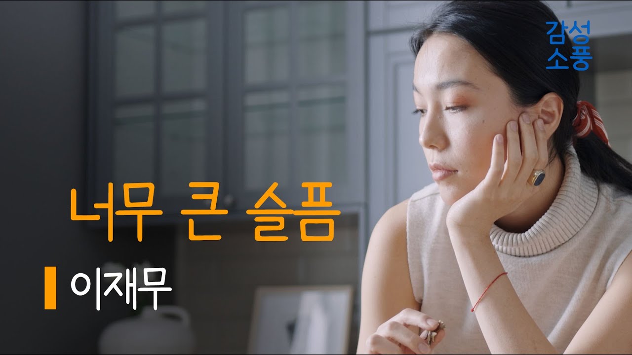 너무 큰 슬픔｜이재무｜시낭송｜좋은글｜좋은시｜잠잘때 듣는｜오디오북 ｜감성소풍