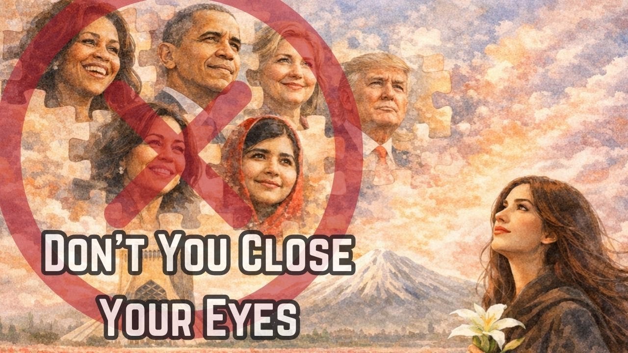 My Hero, Michelle Obama Don’t Close Your Eyes | Iran Freedom | قهرمان من، چشمانت را نبند