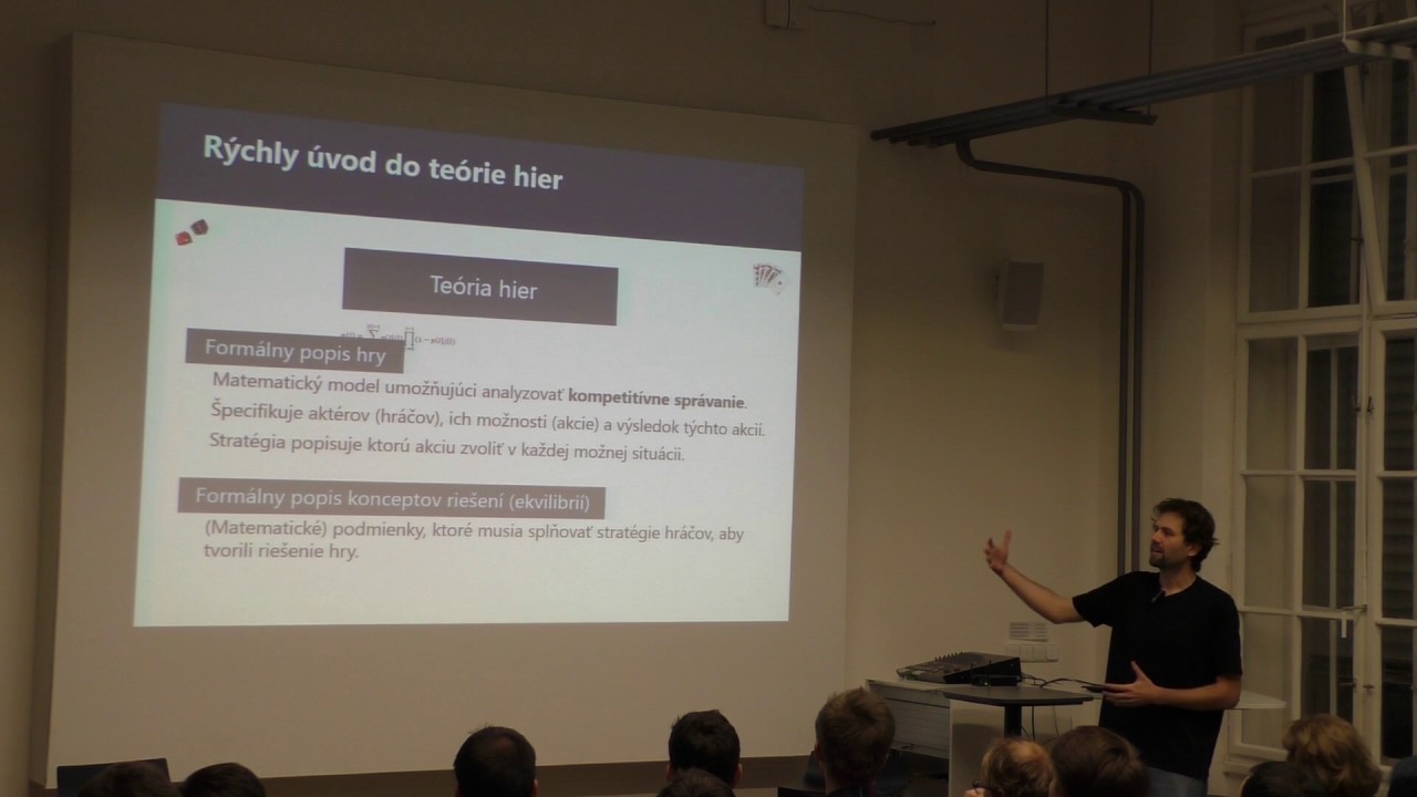 MLMU.cz - Teorie her v praxi - Branislav Bošanský