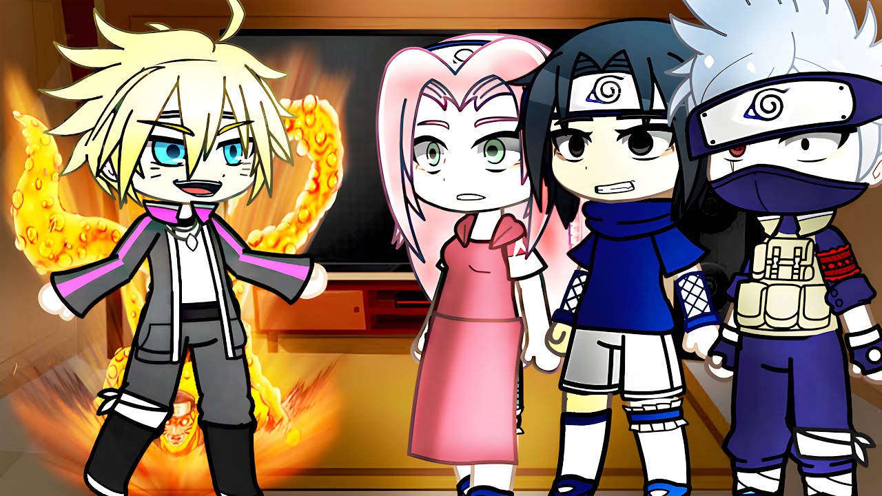 Naruto friends react to Boruto // Gacha Club