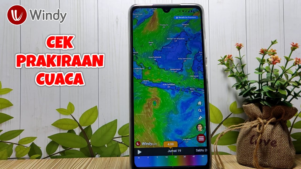Cara Cek Perkiraan Cuaca Di Aplikasi Windy