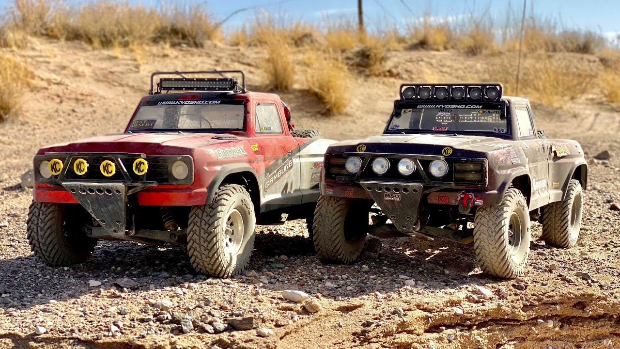 Kyosho Outlaw Rampage Kit Pro duo with @Rc Basher Boi