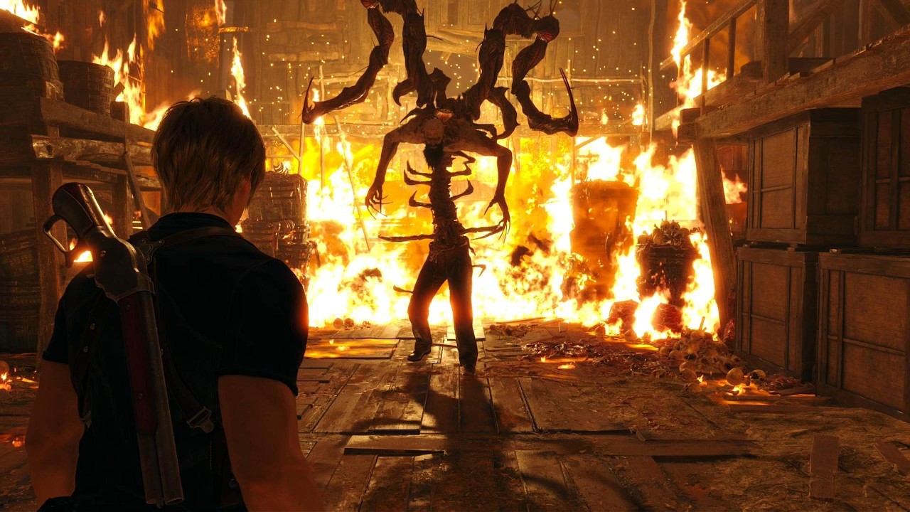 RESIDENT EVIL 4 REMAKE CHAPTER 6 PS5 PRO GAME