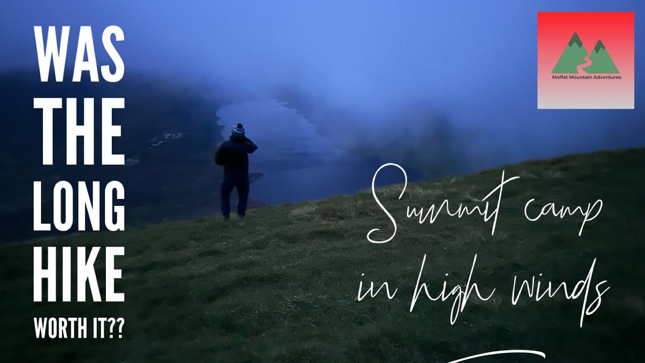 From Hartfell to Lochhead Hill: Summit Camp Experience in 40mph Gusts | Unforgettable Longest Hike