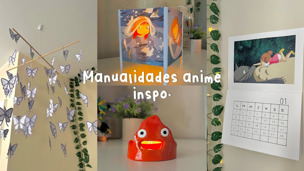 DIY’s ♡ Manualidades anime inspo. ♡ lámpara de papel 🐟
