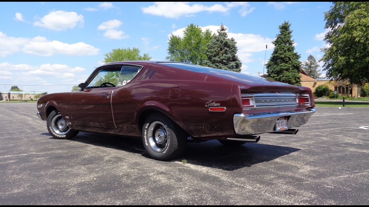 1968 Mercury Cyclone GT Fastback 390 in Maroon & Ride on My Car Story with Lou Costabile