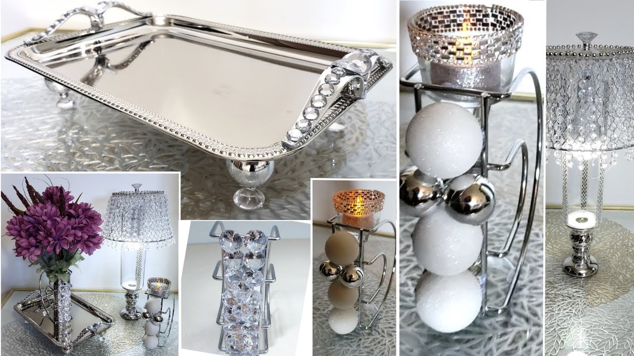 Table Decor Ideas | Dollar Tree DIY | Glam Home Decor