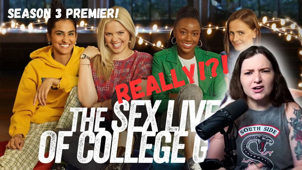 SEX LIVES OF COLLEGE GIRLS SEASON 3 PREMIER #sexlivesofcollegegirls #evilqkreactions #reneerapp