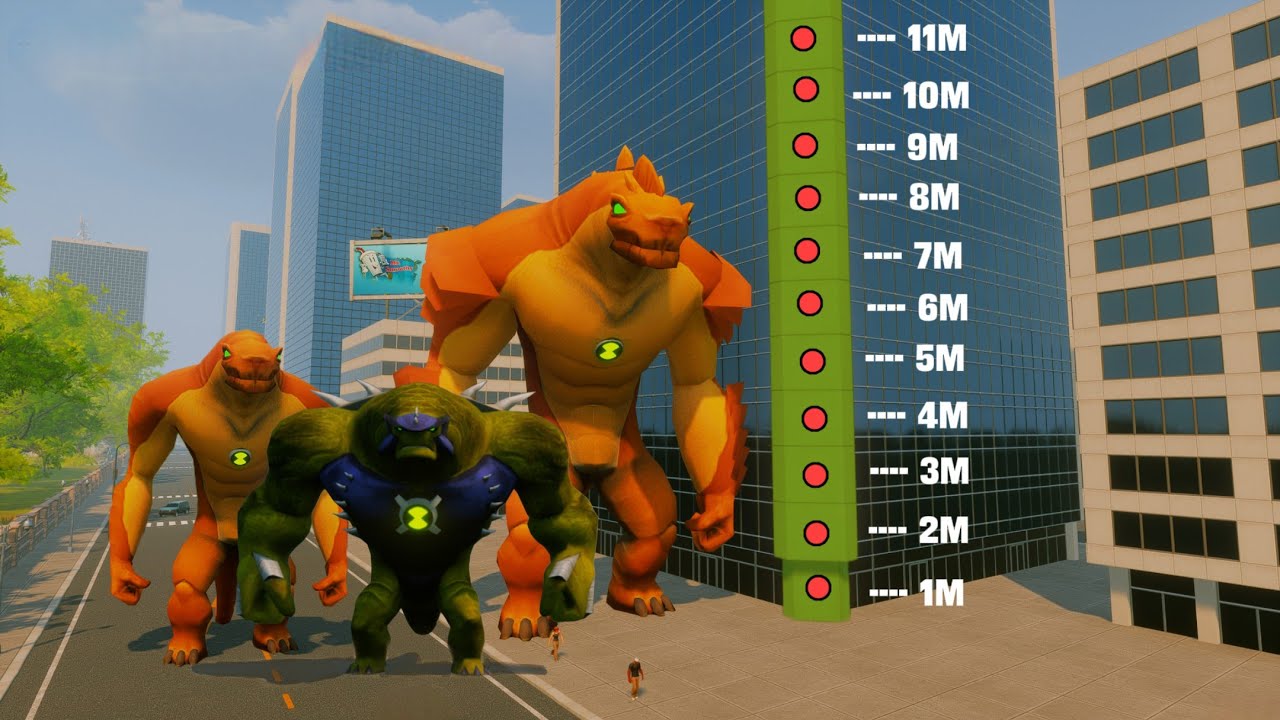 WHICH ALIEN CAN JUMP HIGHER GALVAN BEN 10 OPEN WORLD GAMEPLAY | HOW TO DOWNLOAD GALVAN BEN10 GAME