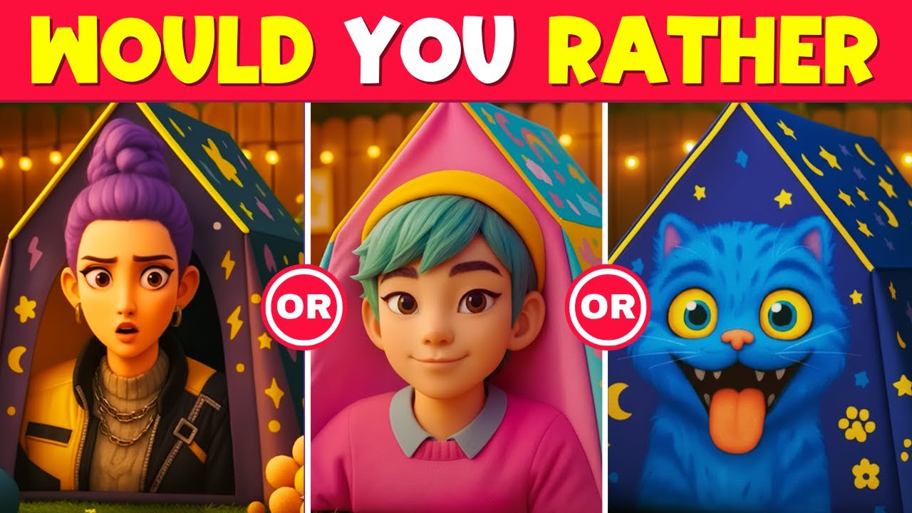 Would You Rather - KPOP DEMON HUNTERS Edition!  Fun KPop Quiz Challenge 2025
