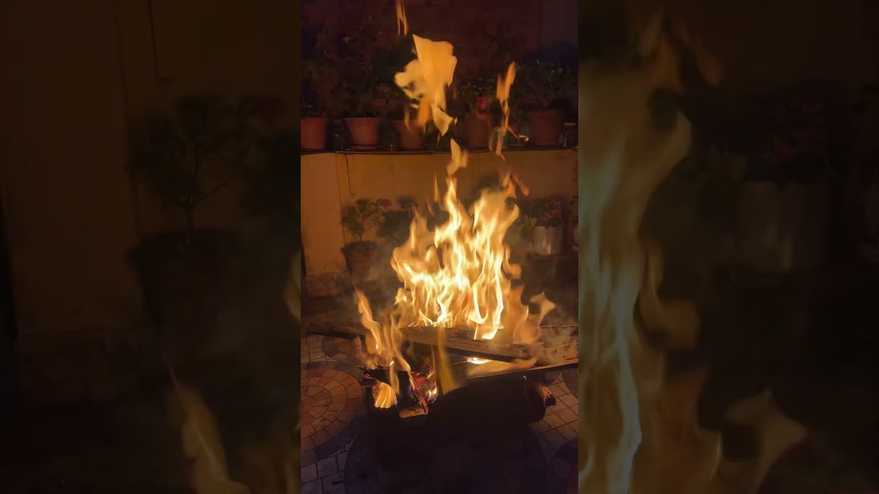Camp fire